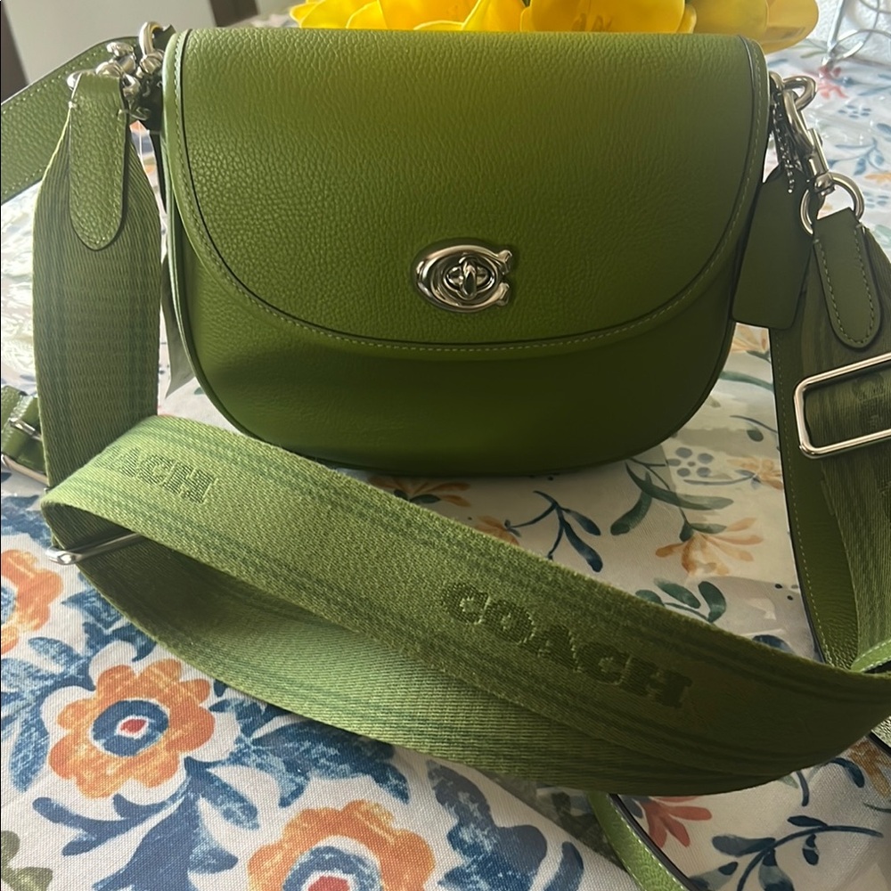 Coach Green Crossbody Bag